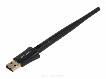 Karta sieciowa WiFi USB 150Mbs+ant.BLOW MT7601U 