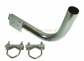 Uchwyt antenowy balkonowy 30cm boczny prawy UB 38/300