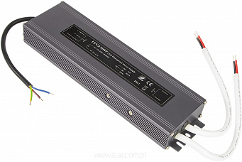 Zasilacz 12V/21A 250W wodoodporny IP67 do LED, kamer