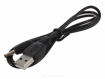 Kabel wtyk USB A -na wtyk rurkowy DC2.1/5.5