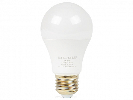 Lampa świetlówka Led 806lm kula A60 10W E27 b.neutralna