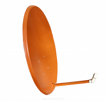 Antena satelitarna 80cm Corab COR-800 SAE-R ceglasta