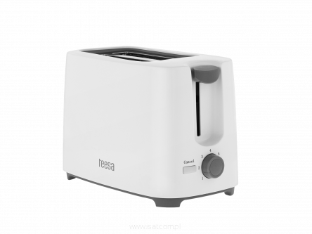 Opiekacz toster o mocy 700W na dwa tosty 7 stopni regulacji opiekania