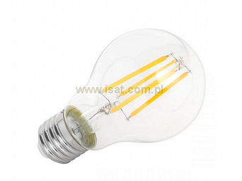 Lampa LED A60 (filament) 6W, E27, 3000K, 230V