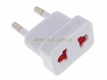 Adapter przejściówka wtyk PL - gniazdo USA