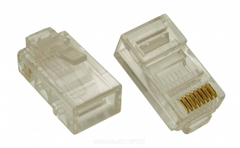 wtyk modularny RJ45 8p8c/FL 10szt