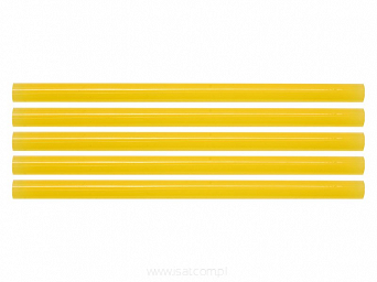 Klej termotopliwy 5x żółty Yato YT-82437