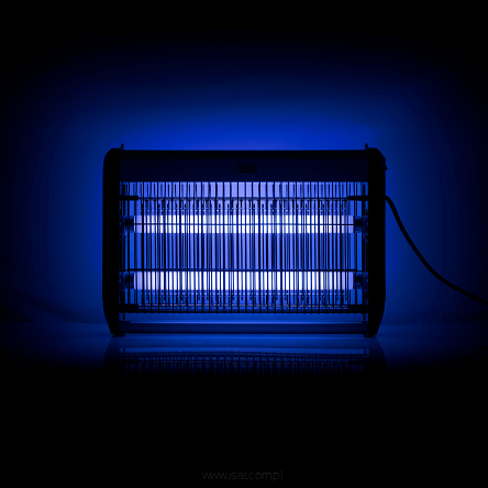 Lampa owadobójcza TEESA rażąca 20W przeciwko komarom, molom, muchom, osom