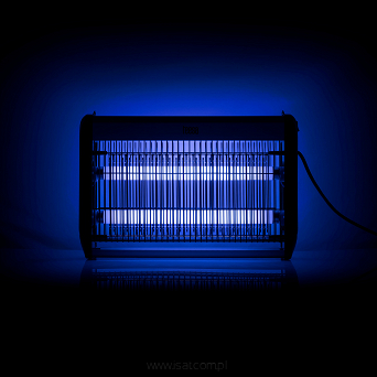 Lampa owadobójcza TEESA rażąca 20W przeciwko komarom, molom, muchom, osom
