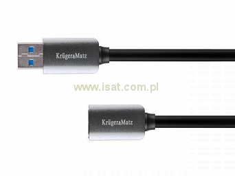 Przedłużacz USB3.0 wtyk-gniazdo typu A 1m K&M