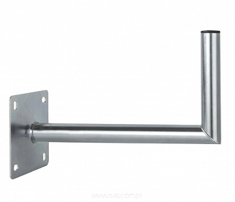 Uchwyt antenowy ścienny murowy 40cm czołowy kątowy US 38/400 
