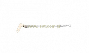 Antena radiowa teleskopowa N006, metalowa o długości 21cm