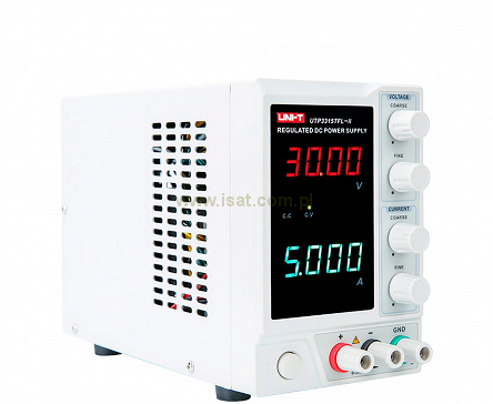 Zasilacz laboratoryjny UTP3315TFL-II 0-30V DC 0-5A 110/230V AC