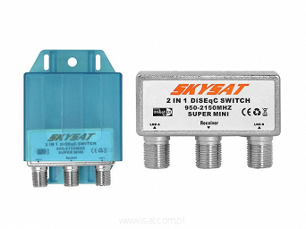 Przełącznik Diseqc 2/1 SkySat zewnętrzny