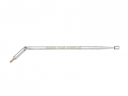 Antena radiowa UKF teleskopowa długa N1024, metalowa o długości 87,5cm    