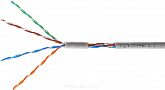 Skrętka komputerowa U/UTP kat.5e 25AWG Conotech 305m