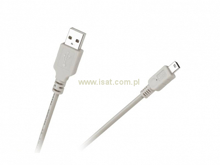 Kabel USB wtyk typu A - wtyk mini 1,8m Canon + filtr