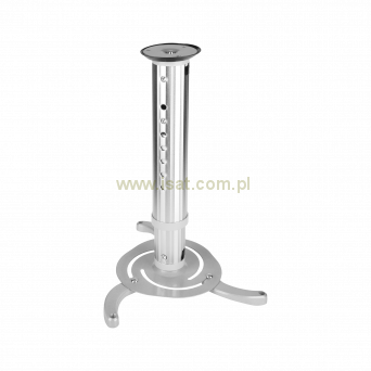 solidny uchwyt sufitowy do projektora U-102 srebrny