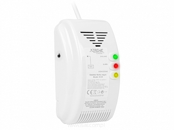 Detektor czadu tlenku węgla XC25 sieciowy 230V