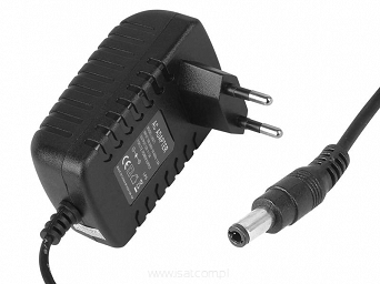 Zasilacz stabilizowany imp.12V/DC  3.15A  wtyk rurkowy 2,5/5,5mm