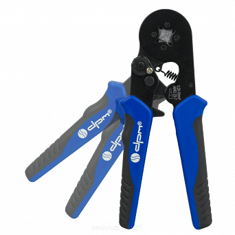 Profesjonalna zaciskarka do konektorów tulejkowych 0,25-10mm2 funkcja blokady