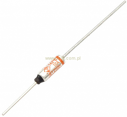 Bezpiecznik termiczny 10A 142st.C 250V SF142E