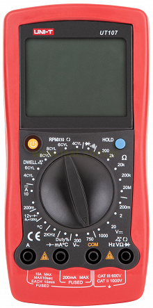 Miernik uniwersalny multimetr samochodowy UNI-T UT-107
