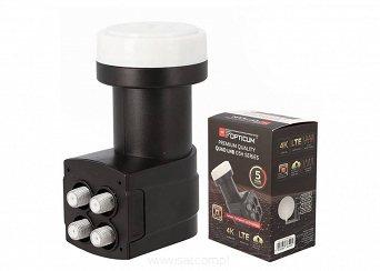 Konwerter LNB Quad OPTICUM RED 03H PREMIUM