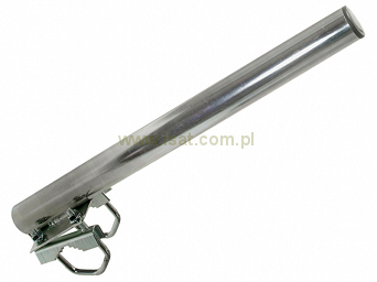 Uchwyt antenowy balkonowy 40cm czołowy pionowy UB 38/400