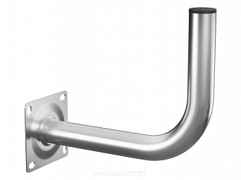 Uchwyt antenowy ścienny murowy 30cm czołowy US 38/300