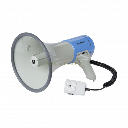 Megafon przenośny typu Horn DH-12 duży zasilany z baterii moc 25W