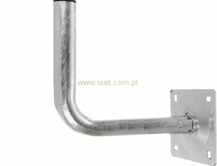 Uchwyt antenowy ścienny murowy 30cm czołowy US 38/300 Corab gięty
