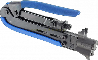 Zaciskarka kompresyjna złączy F Atex AT-H548A kabel RG59 RG6 RG11