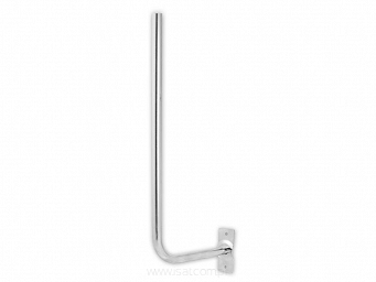 Uchwyt anteny siatkowej stojak typu L ocynk 55cm 25/550