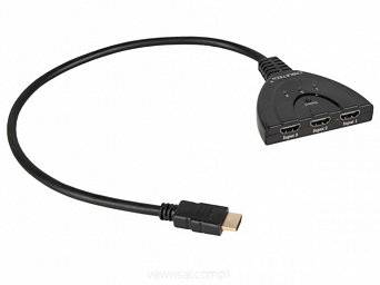 Sumator przełącznik HDMI 3/1 v1.4b 3 wejścia 1 wyjście