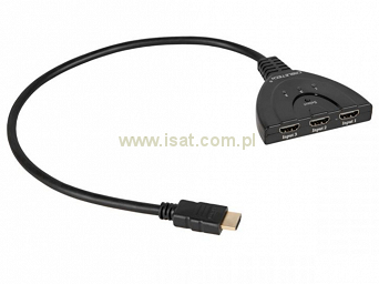 Sumator przełącznik HDMI 3/1 v1.4b 3 wejścia 1 wyjście