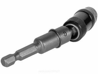 Przedłużka magnetyczna do bitów z regulacją kąta 20st.