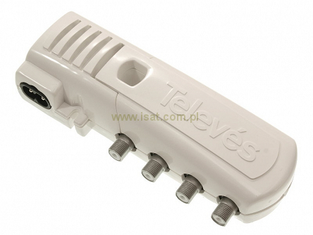 Wzmacniacz domowy DVB-T Televes 1/2+1TV 47-694MHz 20dB filtr 5G