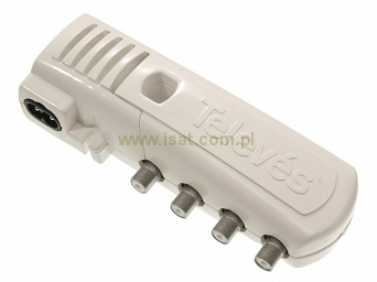 Wzmacniacz domowy DVB-T Televes 1/2+1TV 47-694MHz 20dB filtr 5G