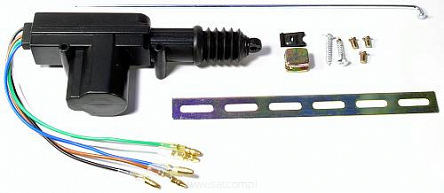 Siłownik samochodowy prądu stałego sterujący do zamków centralnych