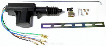 Siłownik samochodowy prądu stałego sterujący do zamków centralnych