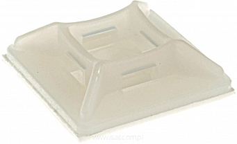 Podstawka montażowa MOPS 25x25 samoprzylepna do opasek 100szt