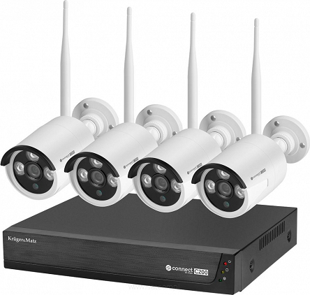 Zestaw do monitoringu WiFi Kruger&Matz Connect C200 Tuya