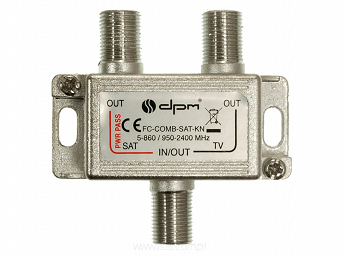 Zwrotnica sumator DPM 5-2400MHz 2 wejścia 1 wyjście