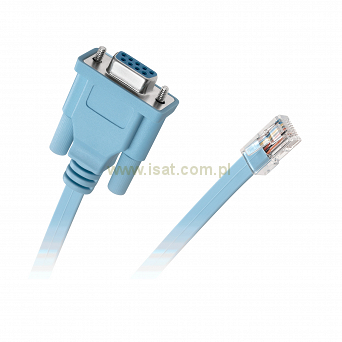 Kabel wtyk RS232 - wtyk RJ45 1,8m