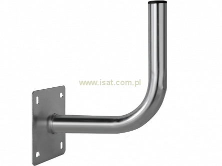 Uchwyt antenowy ścienny murowy 25cm czołowy US 38/250