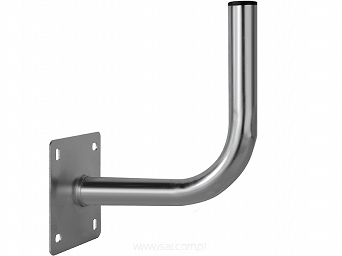 Uchwyt antenowy ścienny murowy 25cm czołowy US 38/250