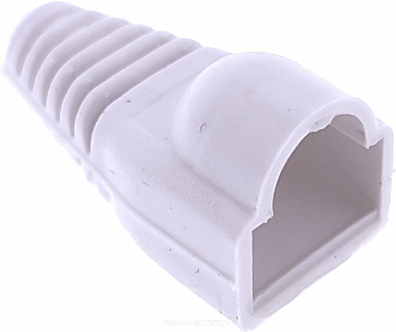 Osłona wtyku RJ45 8p8c biała 1 sztuka