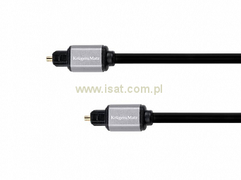 Kabel przewód optyczny Toslink o długości 5,0m K&M wersja Basic
