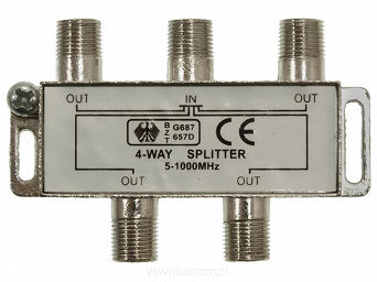 Rozgałęźnik splitter F4-2244